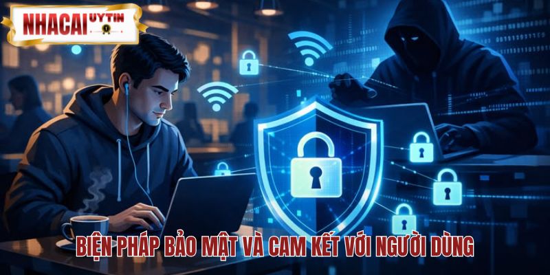 Chính sách bảo mật với mã hóa SSL và quyền người dùng