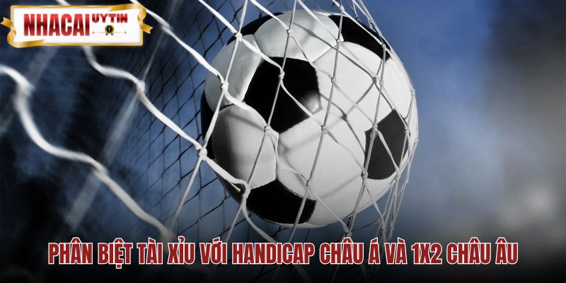 Kèo tài xỉu là gì so với handicap châu Á và 1X2