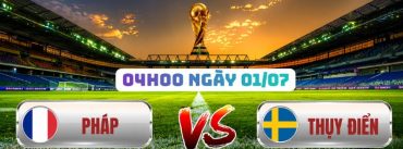 Soi Kèo Pháp Vs Thụy Điển 04h00 Ngày 01/07