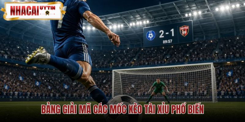 Soi kèo tài xỉu qua bảng mốc thắng thua hoàn tiền