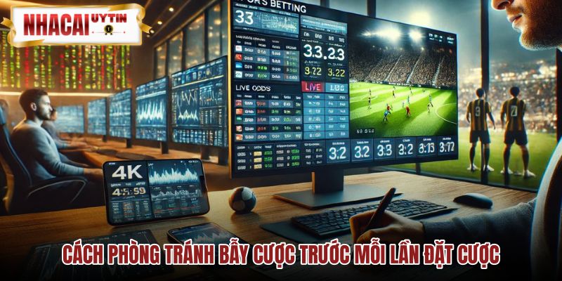 Quy trình kiểm tra 5 bước giúp né kèo dụ của nhà cái trước trận