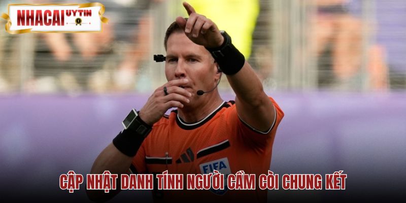 Slavko Vincic và thông tin phân công chung kết còn chờ đối chiếu FIFA