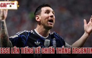 Messi Lên Tiếng Về Thông Tin Chiến Thắng Argentina 2-1