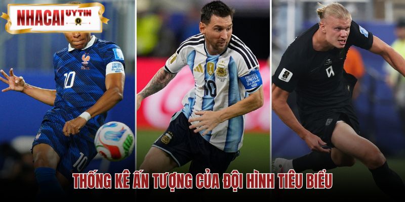 Những con số biết nói từ thủ môn đến hàng công