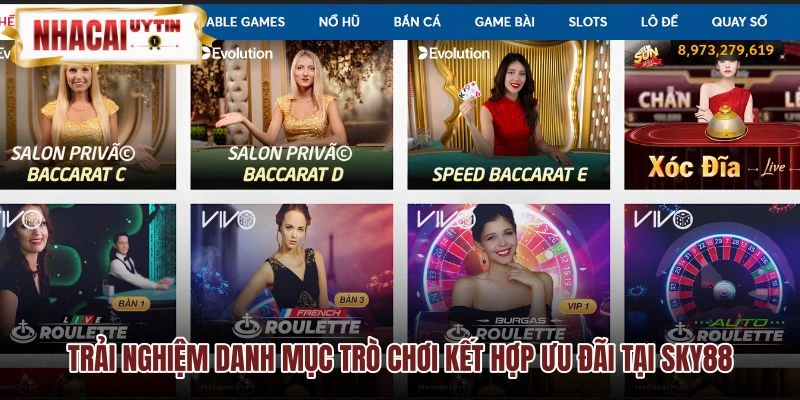 Danh mục trò chơi đa dạng và chương trình khuyến mãi SKY88 Danh mục trò chơi đa dạng và chương trình khuyến mãi SKY88